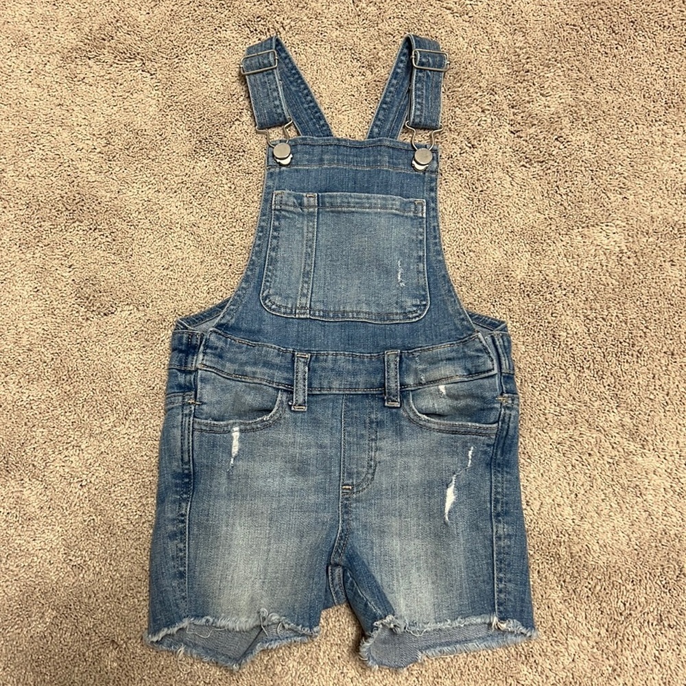 Denim overalls